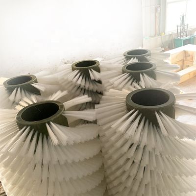 2M Length 350mm OD Solar Panel Sprial Cleaning Brush With 0.25mm Filament