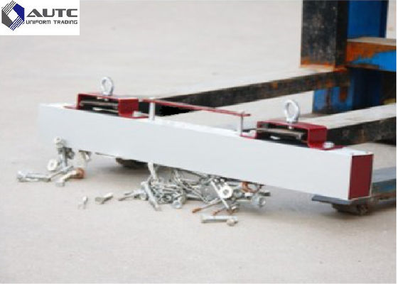 Truck Tractor Road Sweeper Brushes Forklift Mounted For Metal Nails Screws Cleaning