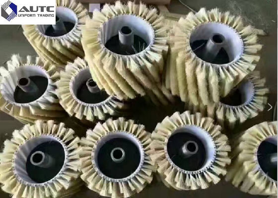 Sisal + Sandpaper Roller Brush for Furniture and Wooden Grinding and Polishing