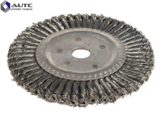 Flat Crimped Wire Wheel Brush for Metal Polishing Galvanized iron OEM Accepted