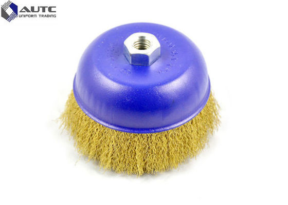 Copper Nylon Sanding Brush Polishing Rust Cup Stainless Steel Wire Durable