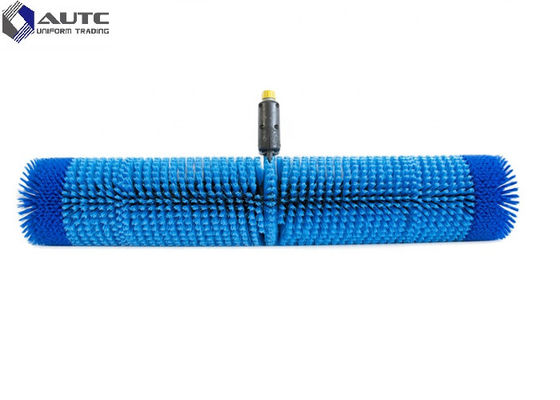 Soft Nylon Filaments Solar Panel Cleaning Brush Customized Size Hard PP Photovoltaic Solar Panel Cleaning Spiral Roller