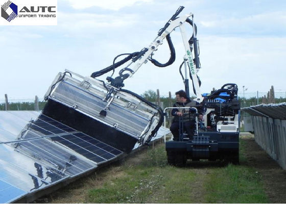 Proof Solar Panel Brush , Solar Cleaning Brush Air Deflecting Galvanized Iron Pipe