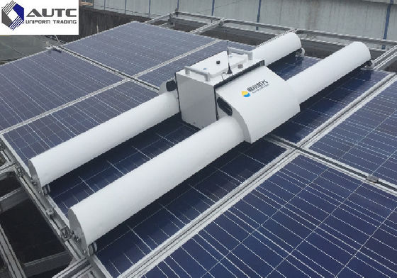 Proof Solar Panel Brush , Solar Cleaning Brush Air Deflecting Galvanized Iron Pipe