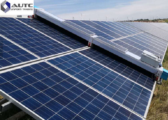 Proof Solar Panel Brush , Solar Cleaning Brush Air Deflecting Galvanized Iron Pipe