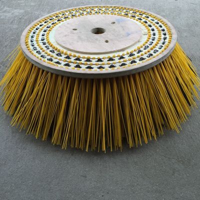 SGS 240mm Flat  Steel Wire Wood Back Road Sweeper Brush
