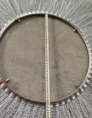 Supporting Steel SS Wire Wheel Brush Blade On Large Snow Removal Vehicle