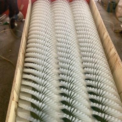 2M Length 350mm OD Solar Panel Sprial Cleaning Brush With 0.25mm Filament