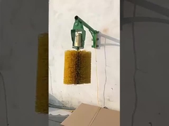 수평 위치 PP 나일론 자동 가축 스크래치 브러쉬