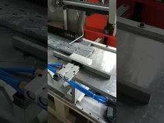 금속 알루미늄 시트 버퍼 조립 교체 패널 브리스들 튜프트 브러시 테이블