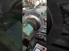 스프리얼 로터리 내쪽으로 청소 내부 반지 내쪽 SS 청동 나선 상처 코일 붓